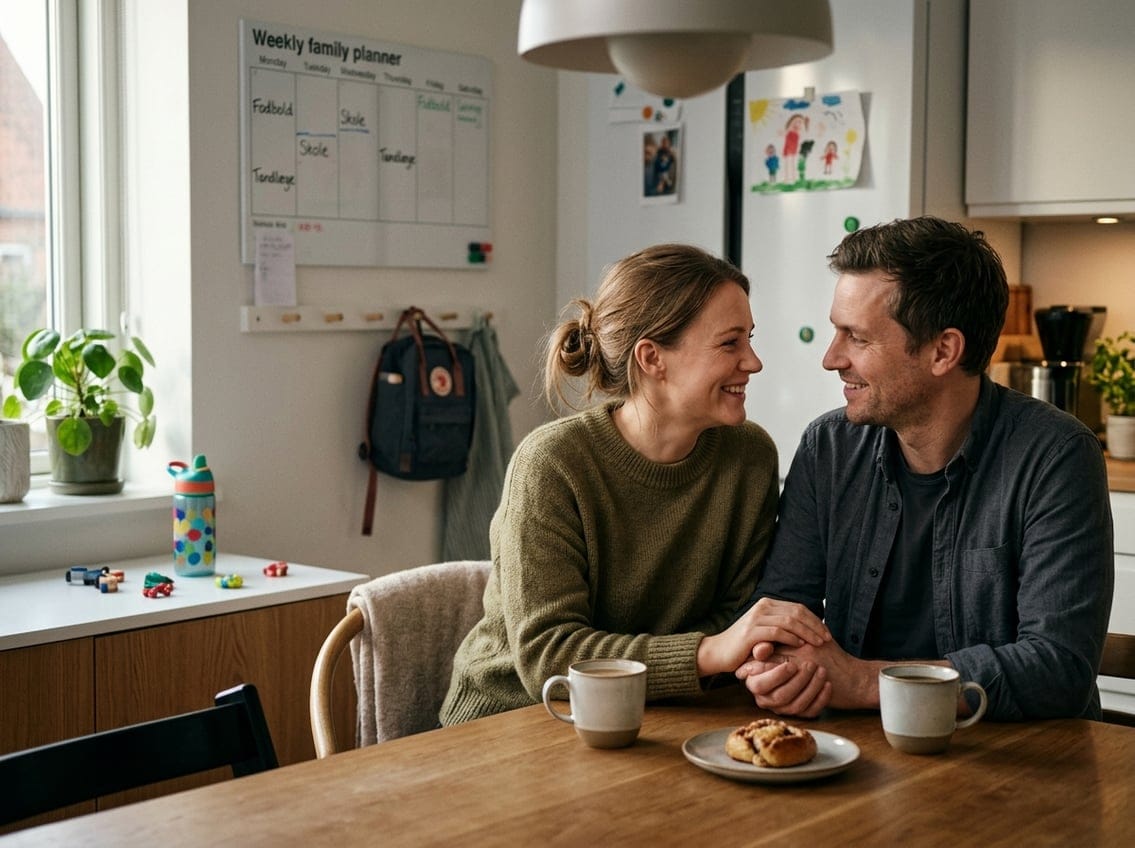 Sådan skaber I små dateøjeblikke i en travl børneuge